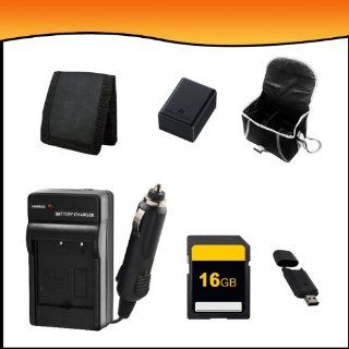 Essential Accessory Bundle Combo Kit for Canon VIXIA HF M50, HF M500, HF M52, HF R30, HF R300, HF R32 Full HD Camcorders includes (BP 727 Battery Pack, BP 727 Charger, 16GB SD Memory Card, Carrying Case, USB SD Card Reader, SD Card Wallet) : Digital Camera