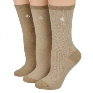 Ralph Lauren women's socks Tweed Cotton Trouser tobacco heather pairs at  Womens Clothing store