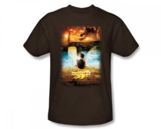 Mirrormask   Movie Poster Adult T Shirt In Coffee, Size: Large, Color: Coffee: Clothing