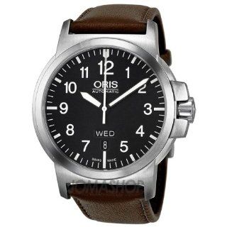 Oris BC 3 Black Dial Brown Leather Mens Watch 735 7641 4164LS at  Men's Watch store.