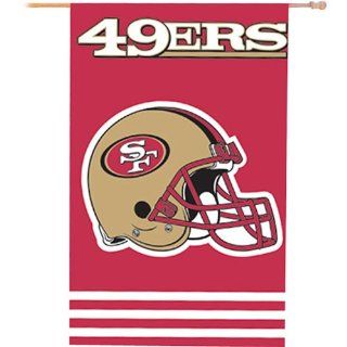 NFL San Francisco 49ers Applique Banner Flag  Sports Fan Outdoor Flags  Sports & Outdoors