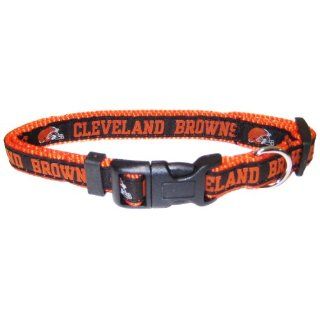 Pets First NFL Cleveland Browns Collar, Large  Cleveland Browns Clothing 