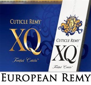Cuticle XQ European Remy Weaving Hair 14" Color # 1 : Hair Extensions : Beauty