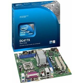 Intel Core 2 Quad/Intel G41/A&V&GbE/MATX Motherboard, Retail BOXDG41TX: Electronics