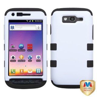 MyBat SAMT769HPCTUFFSO028NP Rugged Hybrid TUFF Case for Samsung Galaxy S Blaze 4G T769   Retail Packaging   White/Black: Cell Phones & Accessories