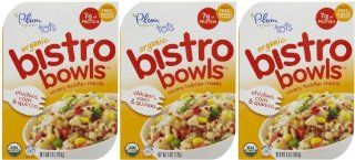Plum Organics Tots Bistro Bowls Chicken Corn & Quinoa   3 pk. : Baby Food : Grocery & Gourmet Food