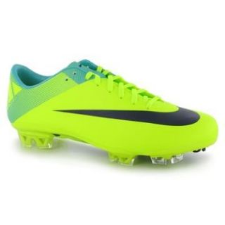 Mens Nike Vapor Superfly III FG Soccer Cleats Volt / Imperial Purple / Retro Blue 441972 754 Size 11 Sports & Outdoors