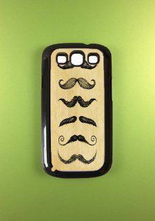 Mustache Samsung Galaxy S3 Case, Vintage Fashion Samsung Galaxy S3 Cover: Cell Phones & Accessories