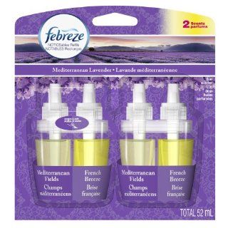 Febreze Noticeables Mediterranean Lavender Air Freshener Refill (2 Count; .879 Fl Oz Each), 1.758 Ounce Health & Personal Care