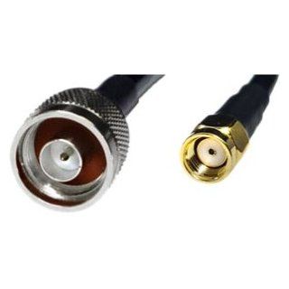 PREMIERTEK Premiertek Coaxial Antenna Cable. 3M RG58U COAX LOW LOSS NMALE TO RP SMA MALE CABLE. Coaxial for Network Device   9.84 ft   1 x N Type Male Antenna   1 x RP SMA Male Antenna   Nickel plated Connectors, Gold plated Contacts: Everything Else