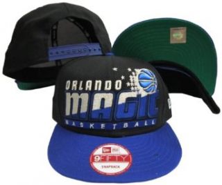 Orlando Magic Slice & Dice Snapback Black/Blue Hat / Cap: Clothing