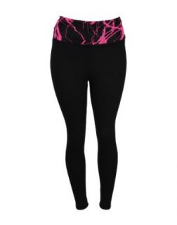 Sexy Yoga Pants High Waisted Leggings with lightening desgin: Clothing