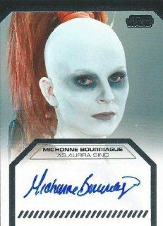 Star Wars Galactic Files Autograph Michonne Bourriague as Aurra Sing: Everything Else