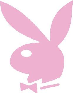 Playboy Bunny Logo Vinyl Decal Sticker Auto Car Pink: Automotive
