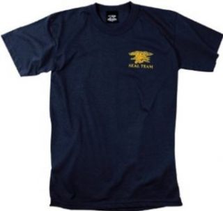 Official Navy Seals Team Logo T Shirt Military Apparel Shirts Clothing