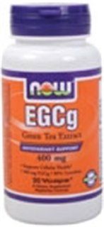 EGCg 200 mg from 400mg Green Tea Extract 90 VegiCaps: Health & Personal Care