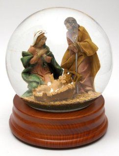 Roman Fontanini Holy Family Musical Waterglobe : Snow Globes : Everything Else