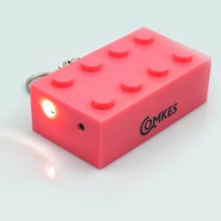 KMAX 804 1500mAh Laser Pointer Micro USB External Extended Backup Battery Power Bank Charger 3D Toy Brick LED Flashlight for phones (Red): Cell Phones & Accessories