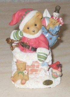Kris Up On The Rooftop Cherished Teddies Figurine Collectible Figurine : Everything Else