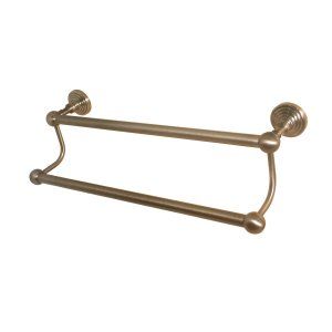 Allied Brass WP 72 18 ABR Antique Brass Waverly Place 18 Inch Double Towel Bar