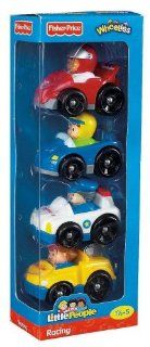 Toy / Game Fisher Price Amazing Little People Wheelies All About Racing   Fit Perfectly In Little Hands: Toys & Games