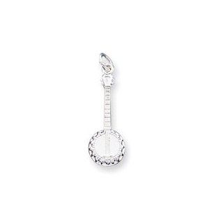 Sterling Silver Banjo Charm: West Coast Jewelry: Jewelry