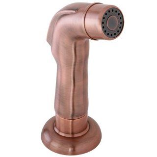 KINGSTON BRASS KBS796SP Kitchen Faucet Sprayer, Antique Copper   Touch On Kitchen Sink Faucets  