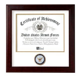 Allied Frame United States Navy Certificate of Achievement Frame   Document Holders
