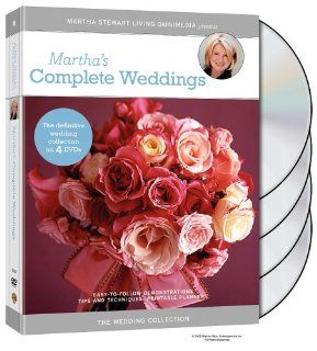 The Martha Stewart Wedding Collection   Martha's Complete Weddings: Martha Stewart, Warner Home Video: Movies & TV