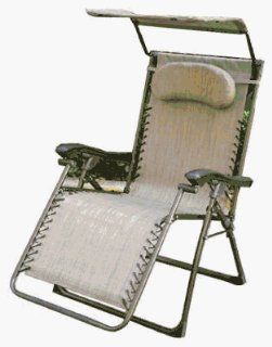 Courtyard Creations Oversized Relaxer Lounge Fts796w Folding Patio Chairs: Home Improvement