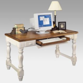 kathy ireland Home by Martin Southampton Writing/Computer Desk in White   Writing Desks