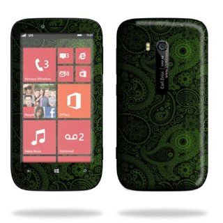 MightySkins Protective Skin Decal Cover for Nokia Lumia 822 Cell Phone T Mobile Sticker Skins Paisley: Computers & Accessories
