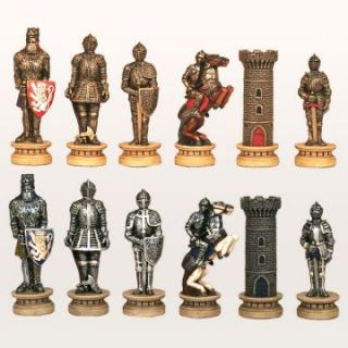 Large Medieval Times III Chess Set   Chess Sets