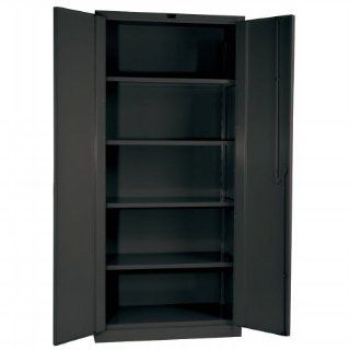 DuraTough Classic Series Storage Cabinet Size: 48" W x 24" D x 78" H, Model: Heavy Duty : Office Products