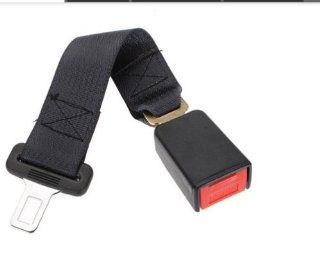 Car Safety Seat Belt Seatbelt Extender Extension Longer Black 