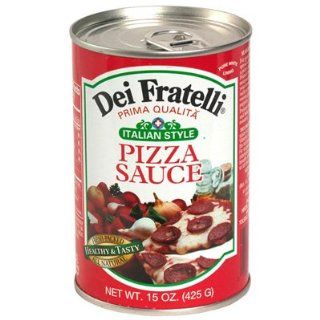 Dei Fratelli, Pizza Sauce, 15oz Can (Pack of 6) : Grocery & Gourmet Food