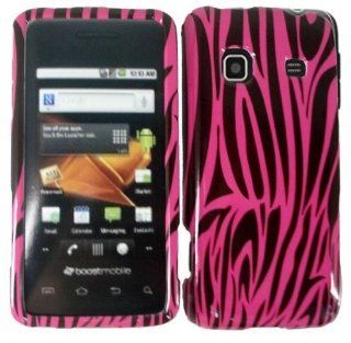 Pink Zebra Hard Case Cover for Samsung Galaxy Precedent M828C: Cell Phones & Accessories