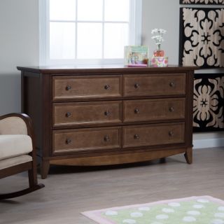 Franklin & Ben Arlington Dresser with Optional Changing Tray   Rustic Brown   Nursery Furniture