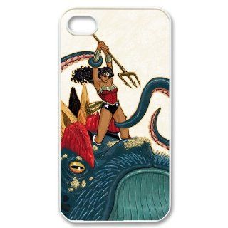 Madisonarts Customize Wonder Woman Iphone 4/4S Case Hard Case Custom Case for Apple IPhone 4/4S MA Iphone 4 00785: Cell Phones & Accessories