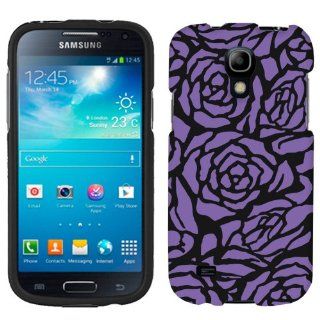 Samsung Galaxy S4 Mini Splash Rose on Black Phone Case Cover: Cell Phones & Accessories