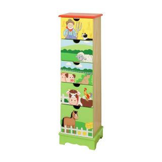 Fantasy Fields Happy Farm 5 Drawer Cabinet   Kids Dressers and Chests