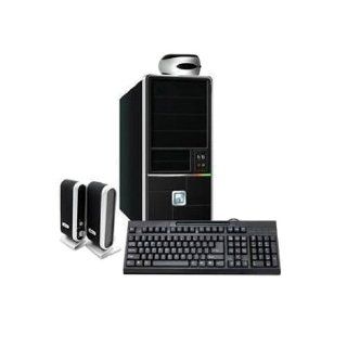 iMicro CA S813USB 400W 20+4Pin ATX Mid Tower Case with Keyboard, Mouse and Speaker (Black): Computers & Accessories
