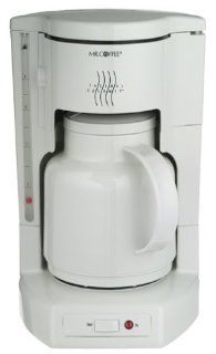 Mr. Coffee TC80 8 Cup Thermal Carafe Coffeemaker, White: Kitchen & Dining