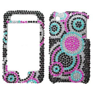 Hard Plastic Snap on Cover Fits Apple iPhone 3G 3GS Bubble Full Diamond/Rhinestone AT&T (does NOT fit Apple iPhone or iPhone 4/4S or iPhone 5/5S/5C): Cell Phones & Accessories