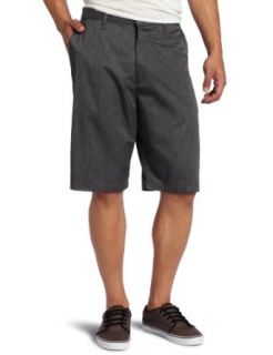 Burnside Men's Downcast Burnside Solid Chino Short, Heathered Charcoal, 30 at  Mens Clothing store: