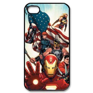 Custom Marvel Comics Avengers Cover Case for iPhone 4 4s LS4 816: Cell Phones & Accessories