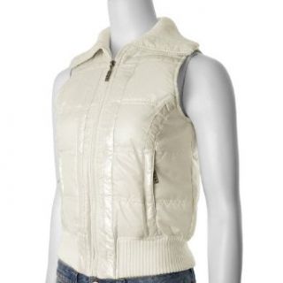 De Vinne Juniors Quilted Winter Vest at  Womens Clothing store: Down Outerwear Vests