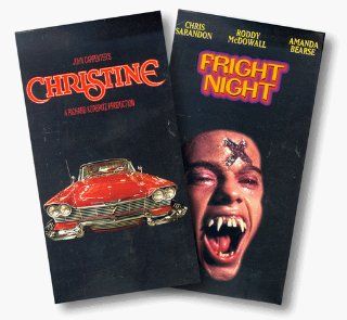 Fright Night & Christine [VHS]: Keith Gordon, Chris Sarandon: Movies & TV