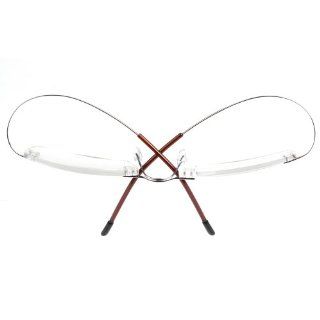 Hot Sale Liansan Lightweight 100% Titanium Reading Glasses Men Womens Fashion Rimless Reading Eyeglasses Lmo 013 (+3.00, Silver): Health & Personal Care