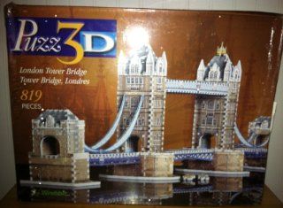 London Tower Bridge 819 piece 3D Puzzle: Toys & Games